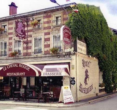 Logis Le Cheval Rouge Hotel Sainte-Menehould Exterior foto