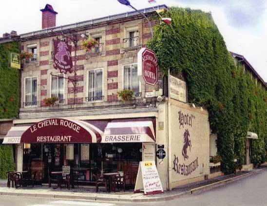 Logis Le Cheval Rouge Hotel Sainte-Menehould Exterior foto